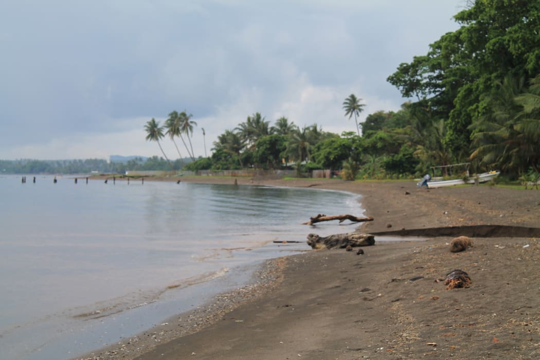 Shoreline, East New Britain, Papua New Guinea.
