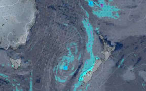 NIWA map of Christmas Day weather.