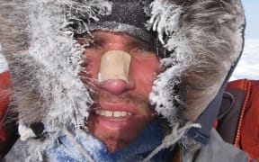 Kevin Biggar in Antarctica