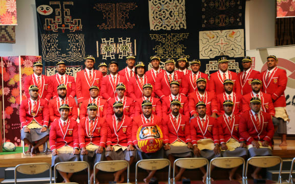 Tonga's Rugby World Cup squad.