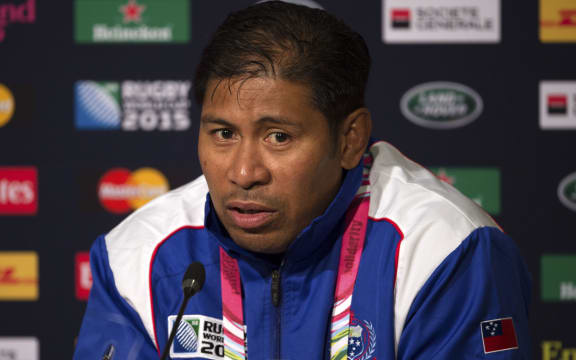 Manu Samoa assistant coach Alama Ieremia.