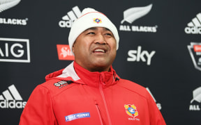 Tonga coach Toutai Kefu.