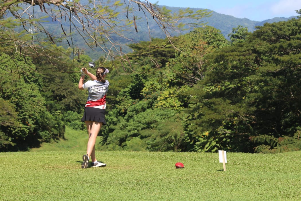 Golf is one of a number of sports where medals will be awarded on Saturday.