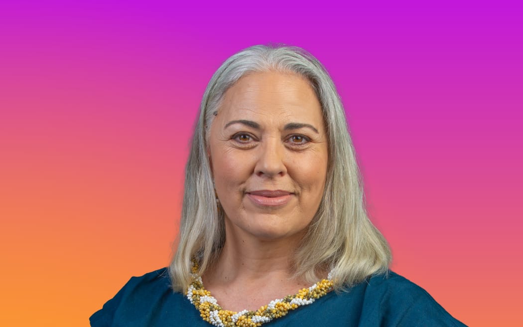 Susana Lei'ataua is smiling at the camera