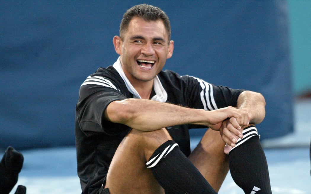 Former All Black and New Zealand Sevens legend Eric Rush.