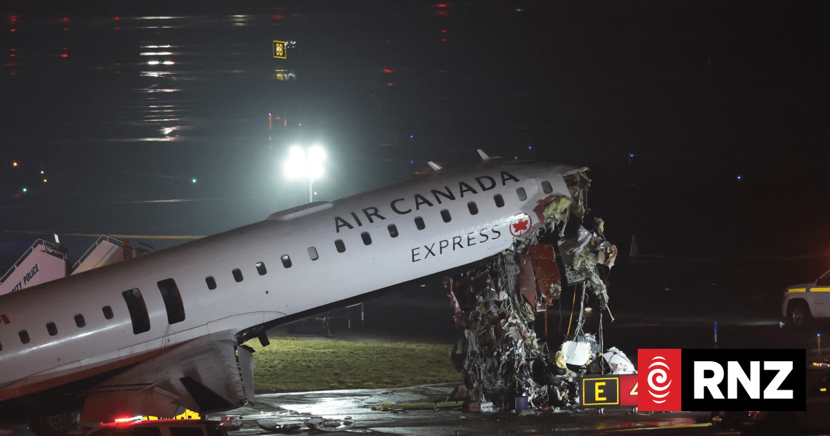Air Canada plane hits ground vehicle at New York airport