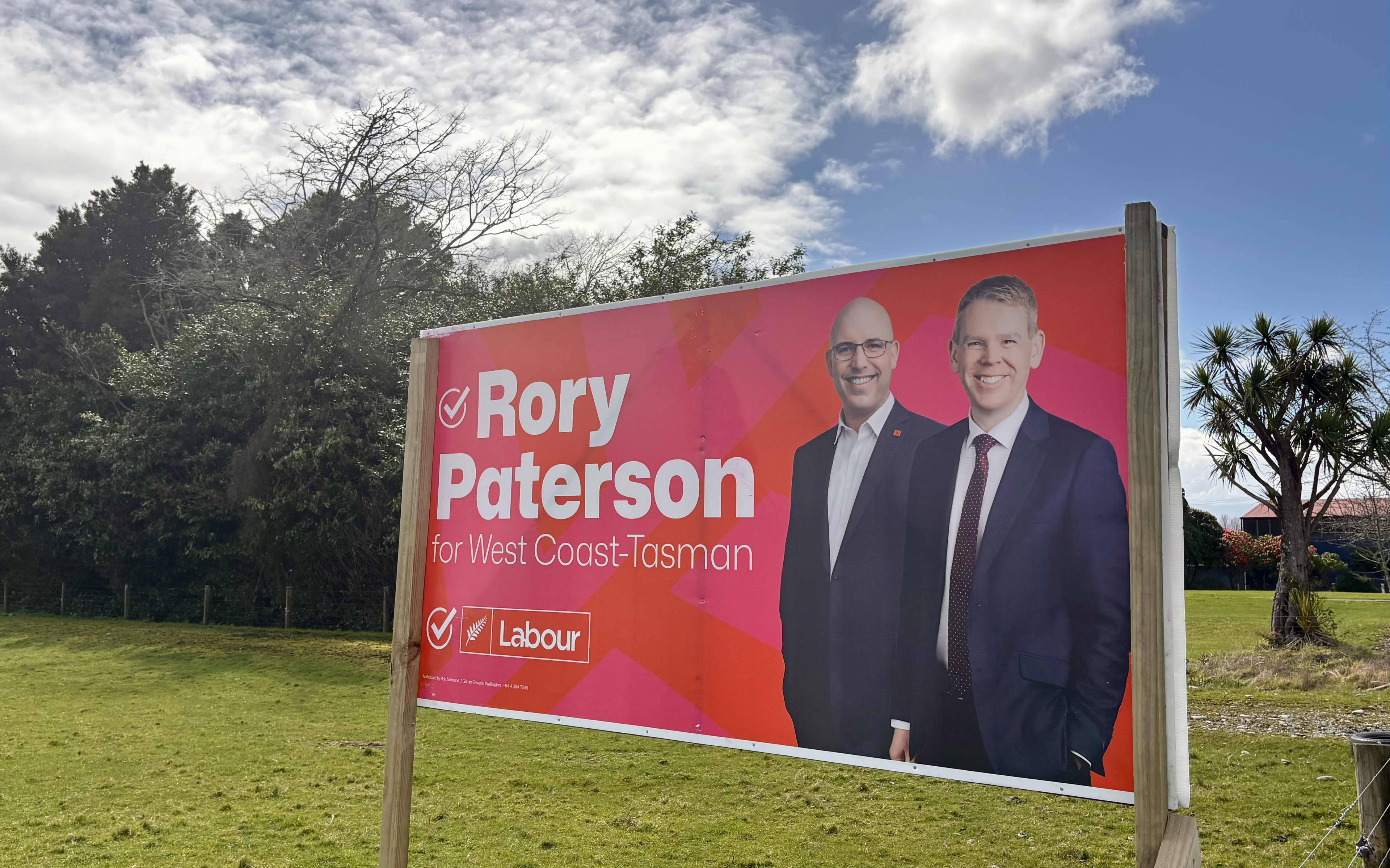 North Canterbury-based teacher Rory Paterson is running for Labour in West Coast Tasman.
