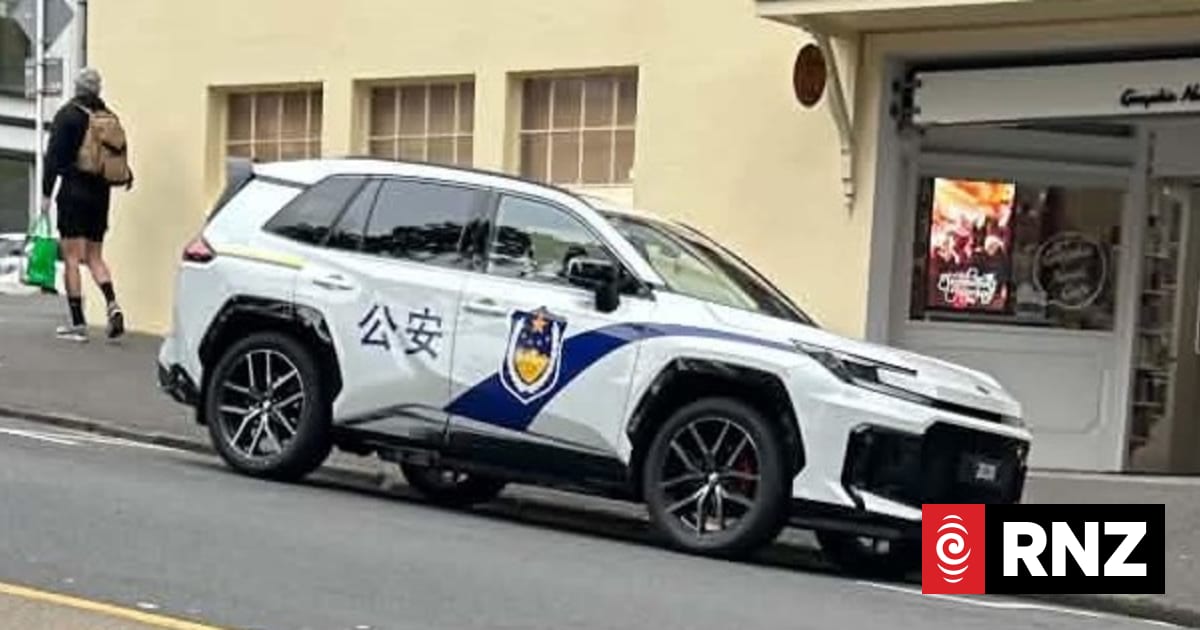 Cars bearing Chinese police markings stir unease in Auckland