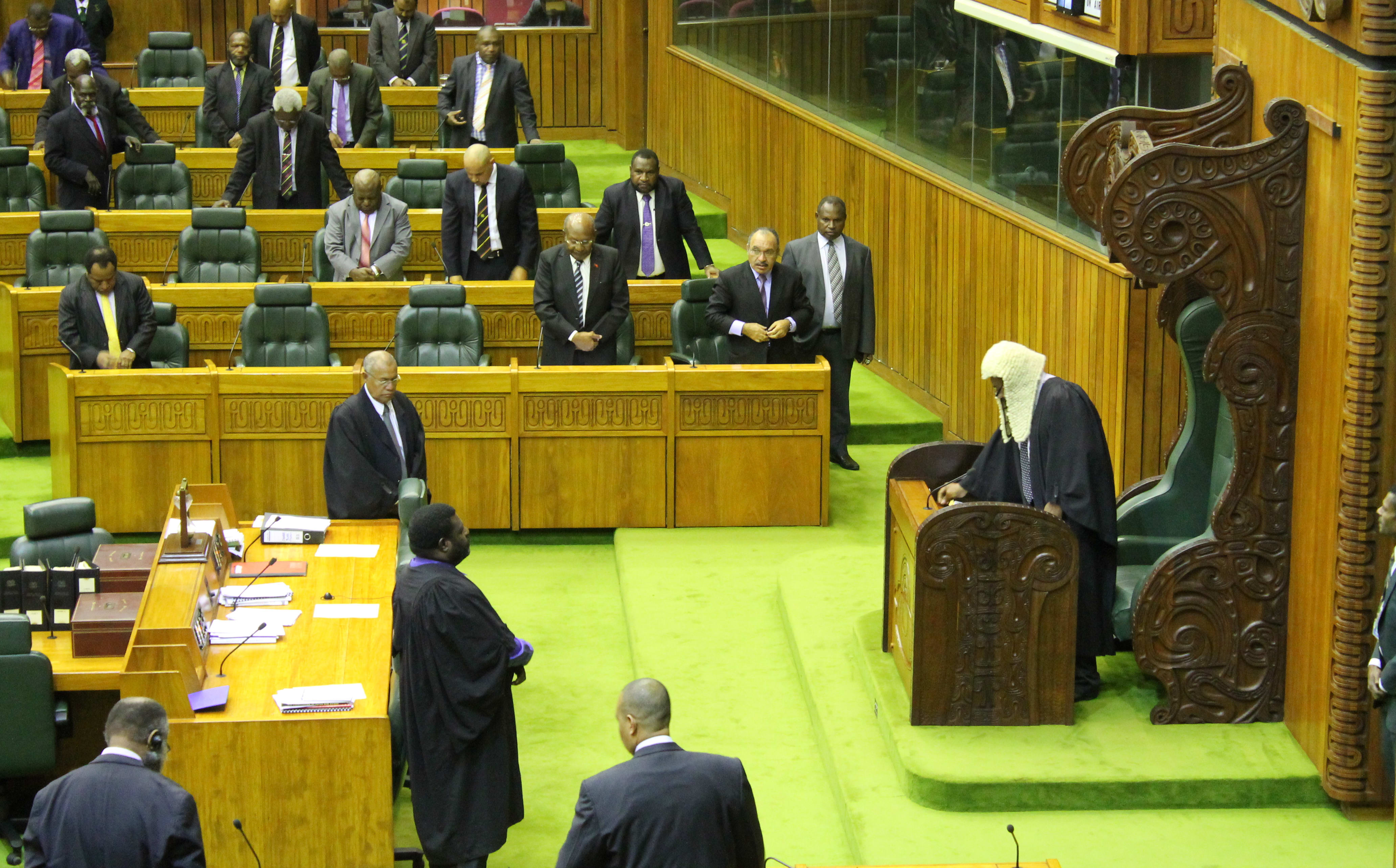 Papua New Guinea's parliament.