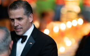 (FILES) Hunter Biden arrives for a toast during an official State Dinner in honor of India's Prime Minister Narendra Modi, at the White House in Washington, DC, on June 22, 2023. Hunter Biden was indicted late December 7, 2023 on nine counts of tax evasion, the second time this year President Joe Biden's troubled son has been charged by a special counsel investigating his personal and business dealings. (Photo by Stefani Reynolds / AFP)