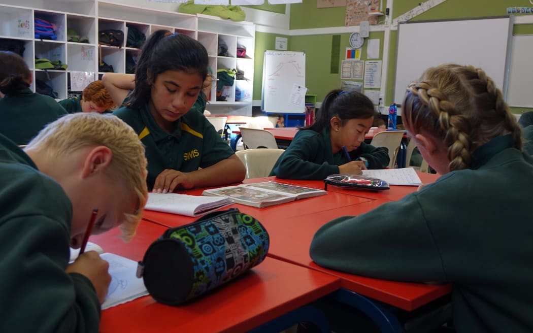 Sixty percent of children go to a school like South Wellington Intermediate