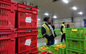 Sanjay Dayal eyes up a deal at the fresh produce wholesalers