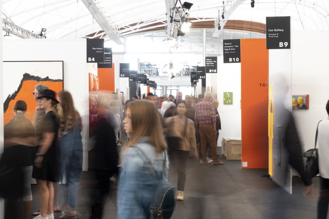 Around 10,000 people are expected to attend the Auckland Art Fair.