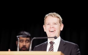 Chris Hipkins laugh