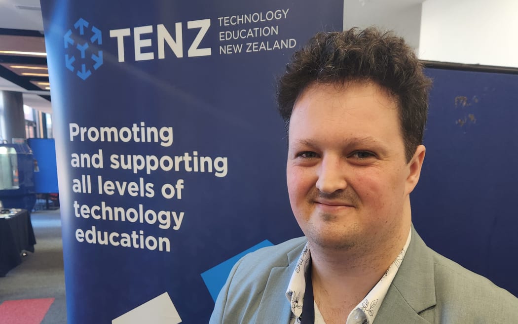 Technology Education New Zealand chair Hamish Johnston.