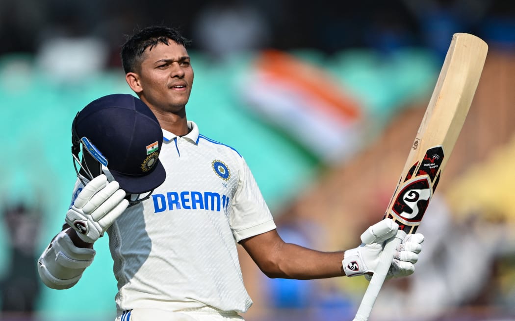 Jaiswal's rapid hundred puts India in charge against England | RNZ News