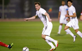 Chris Wood of New Zealand All Whites.