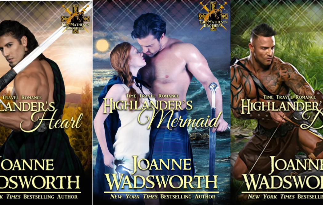 Some of the titles by Kiwi romance novelist Joanne Wadsworth