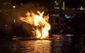 Somnium burning at the Loemis Festival