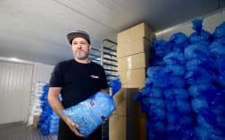 Richard Scott of Queenstown Ice said their services are in huge demand today.
