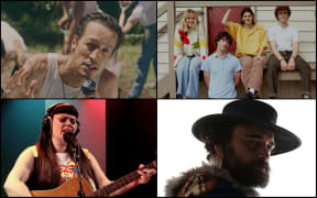 APRA Silver Scroll 2022 finalists Marlon Williams, There's A Tuesday, Tami Neilson and Troy Kingi.