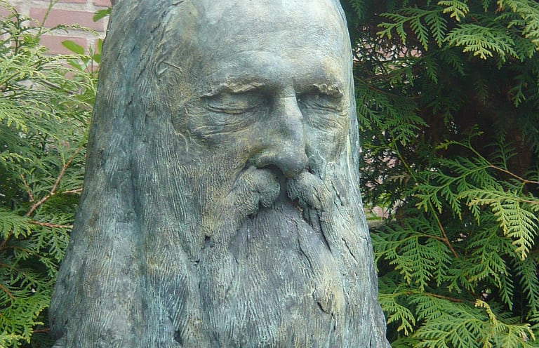 Louis Thomas Hardin AKA Moondog's Memorial in New York.