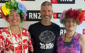 Ani O'Neill (R) and Feeonaa Clifton with Jesse