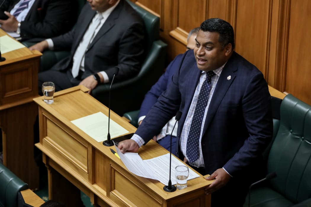 Labour MP Kris Faafoi in the House