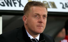The now former Swansea manager Garry Monk.