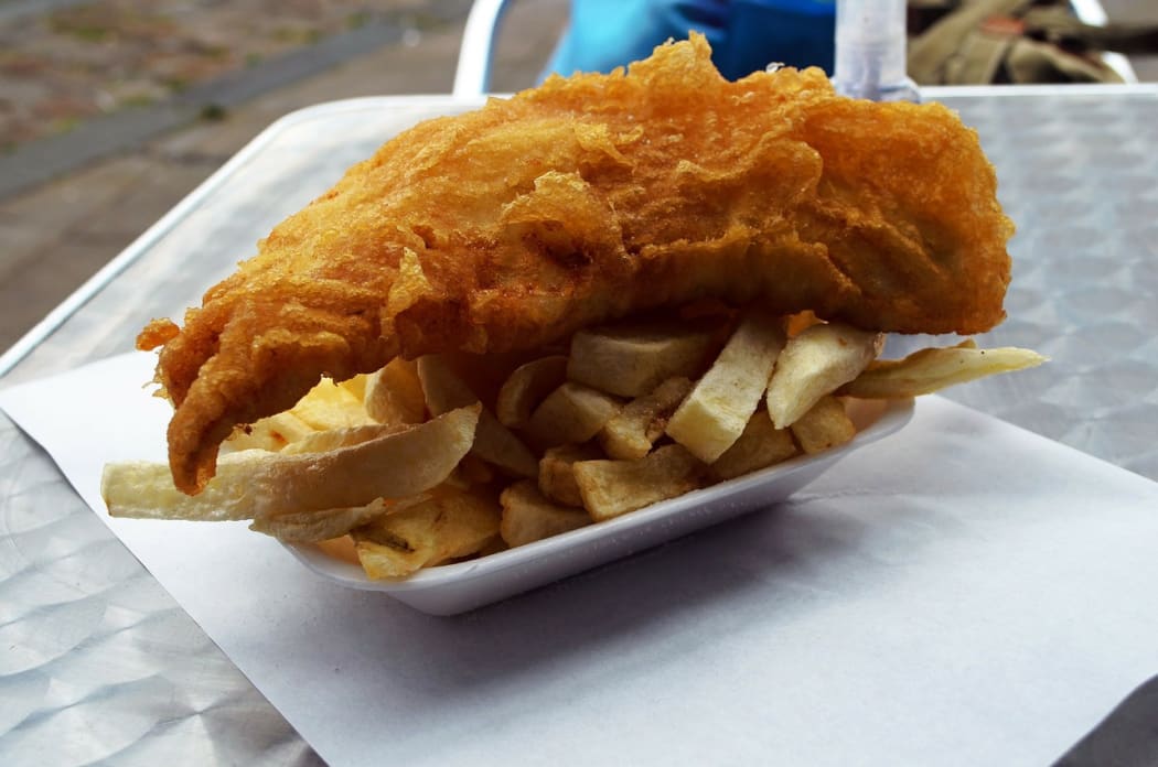 When New Zealanders say fish and chips, it sounds like fush 'n' chups.