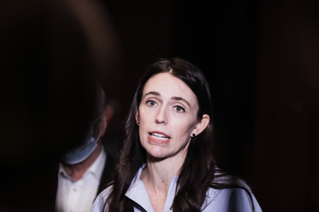 Prime Minister Jacinda Ardern visited the West Coast, which was damaged by severe weather early this month.