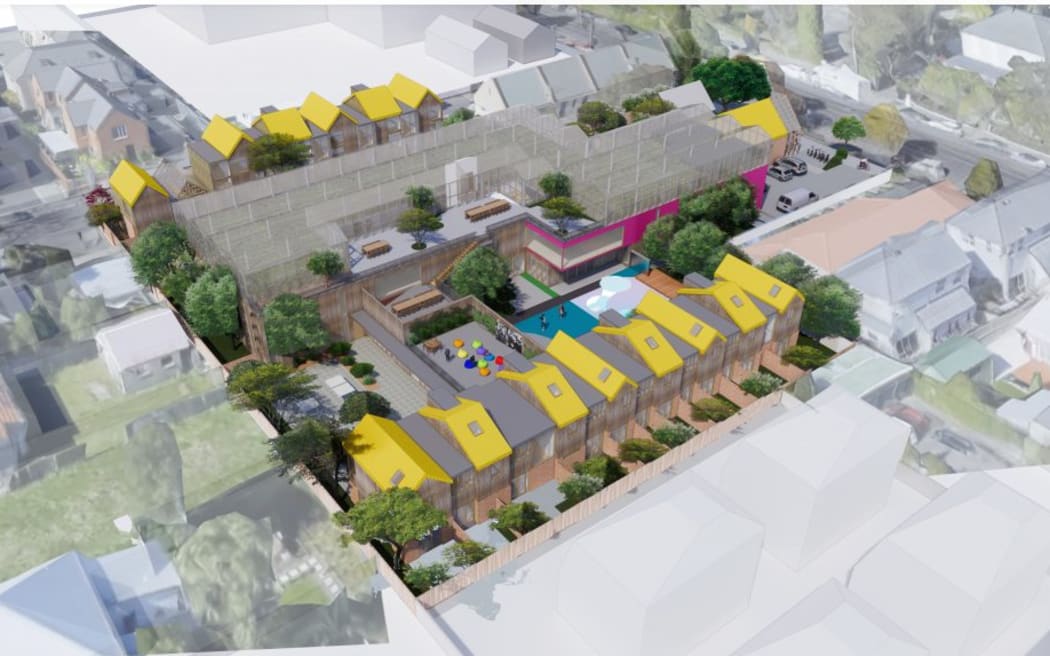Youth Hub design from above