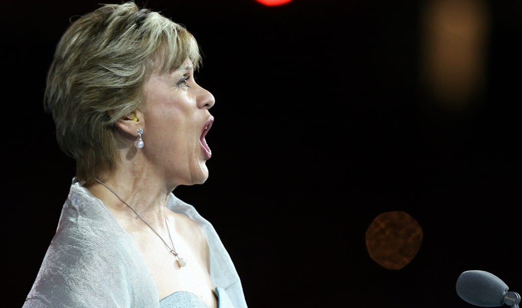 Dame Kiri Te Kanawa.
