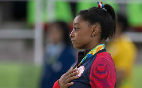US gymnastics star Simone Biles.