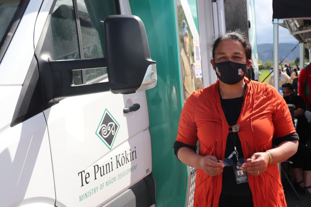 Cara-Lee Pewhairangi-Lawton of Ngāti Porou Hauora is leading the vaccination rollout in her rohe.