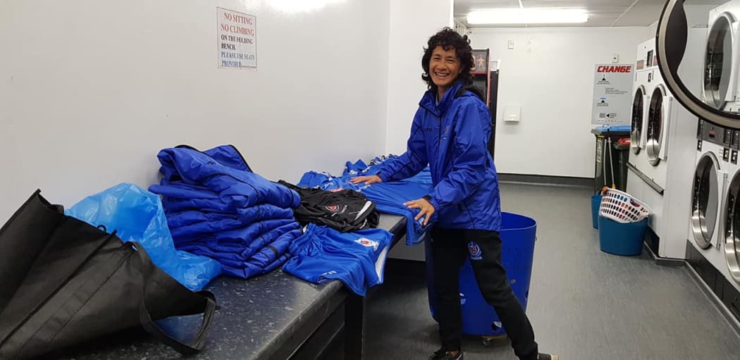 Fetu Samoa manager Liz Ah Kuoi.