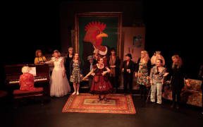 The cast of Hens' Teeth