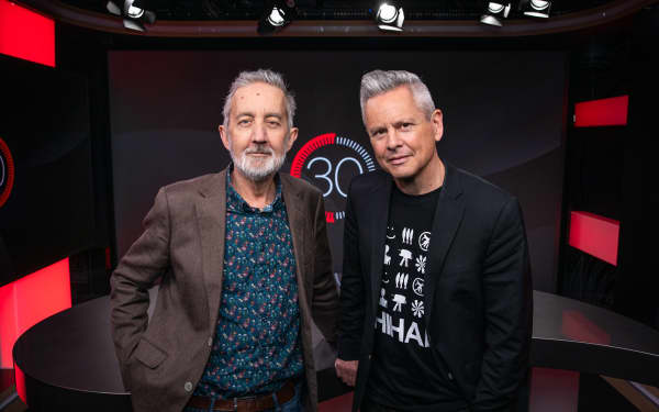 Nigel Latta sits down with Guyon Espiner for an interview as part of 30 with Guyon Espiner,.