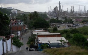 The El Palito oil refinery operates in Puerto Cabello, Venezuela, on December 21, 2025.
Mandatory Credit:	Matias Delacroix/AP via CNN Newsource