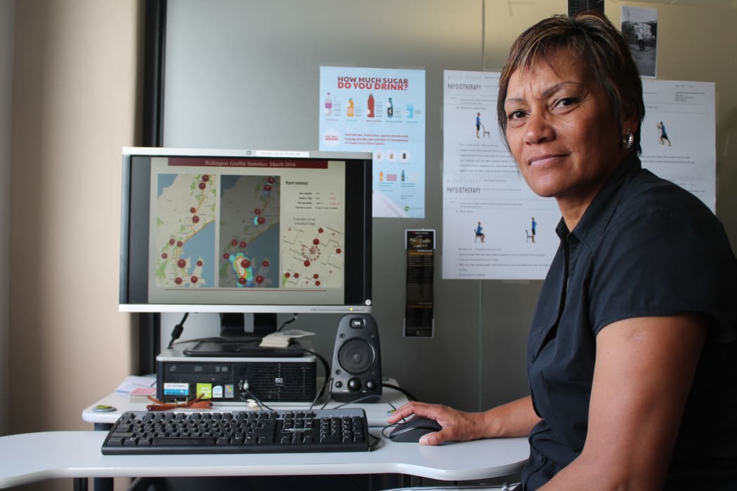 Hine Sullivan helped set up the app called Stop Tag which maps the movement of taggers in Wellington.
