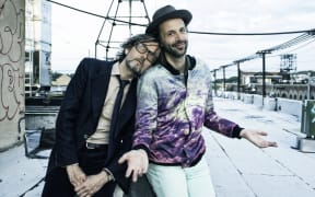 Jarvis Cocker and Florian Habicht in New York