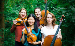 From left: Jos Jonkers, Mayumi Kanagawa, Albin Uusijärvi, Alice Gott
