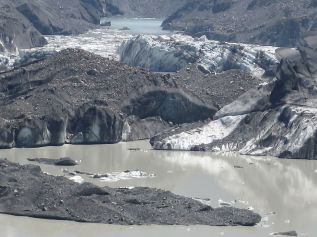 Tasman Glacier lake