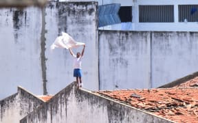 The riot broke out after criminal factions clashed and some cell blocks were invaded by rivals.