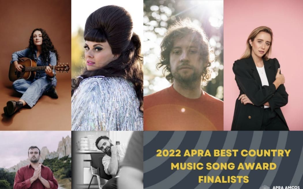 The finalists of the 2022 APRA Best Country Music Song Award