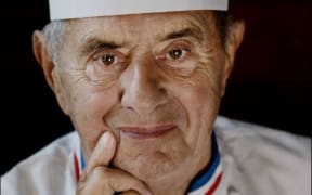 This file photo taken on September 18, 2008 shows French chef Paul Bocuse posing in Amsterdam.