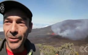 Volcano erupts on French island of Reunion