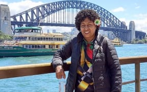 Lilon Bongmatur's ancestor was taken from a beach on Ambrym Island, Vanuatu.