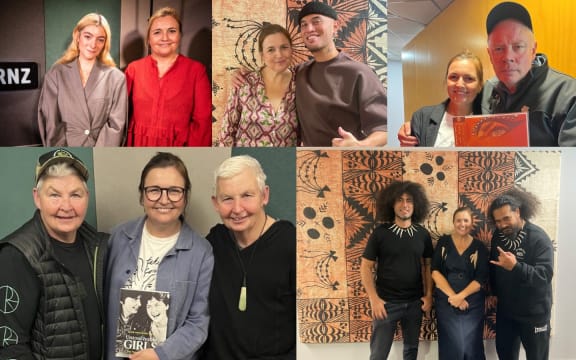 Charlotte Ryan and various assorted guests