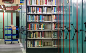 Some of the books from the National Library's overseas published collection